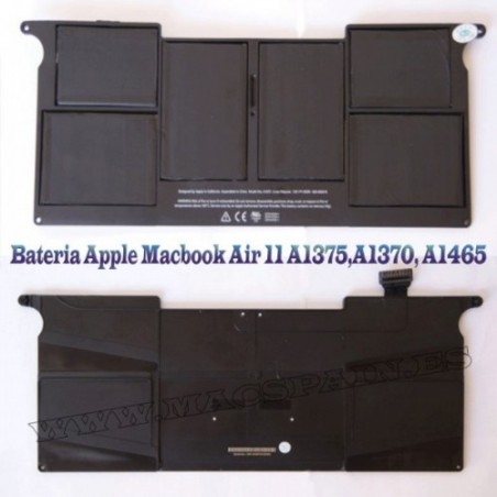 A1375 Batería para ordenador portátil Apple MacBook Air 5.1 MacBook Air 11" A1370 35WH