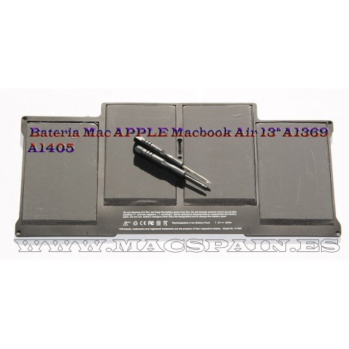 Bateria Mac APPLE Macbook Air 13" A1369