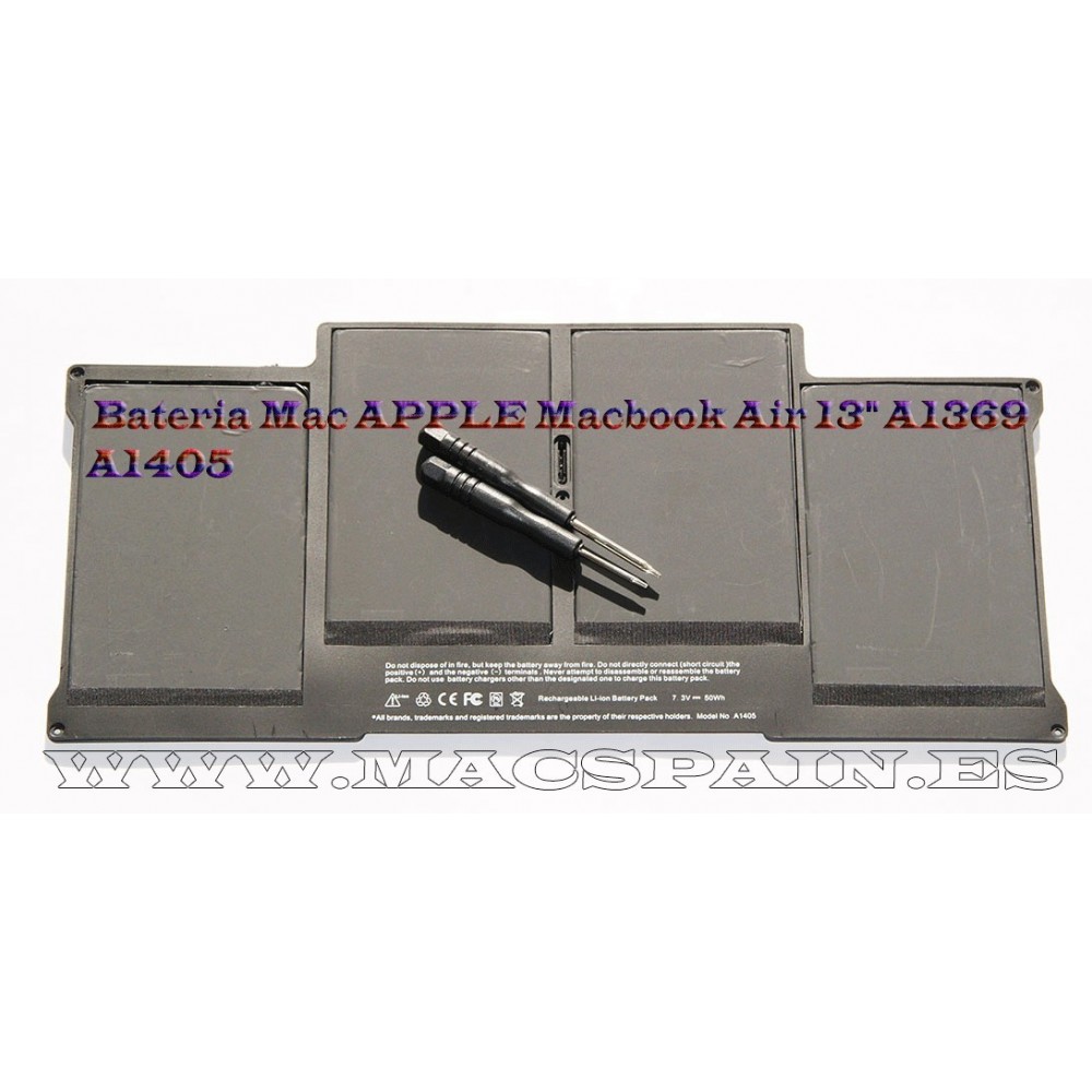 Bateria Mac APPLE Macbook Air 13" A1369
