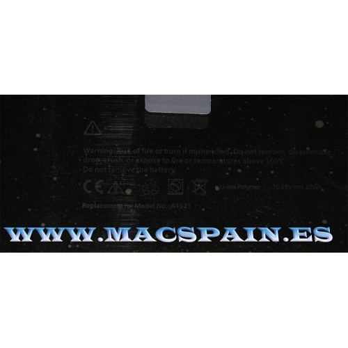 Bateria para Apple Macbook Pro 15.4" A1286 (2009 Version) 73.5Wh