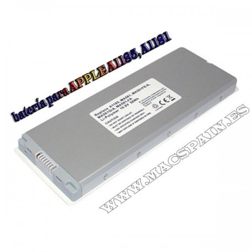 Bateria para MacBook 13" A1185 - 5200mAh
