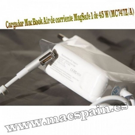 Cargador MacBook Air de corriente MagSafe 1 de 45 W (MC747Z/A)