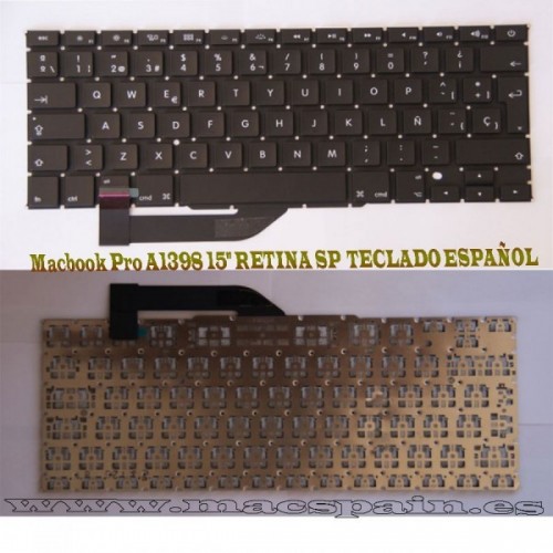 Macbook Pro A1398 15" RETINA SP TECLADO ESPAÑOL