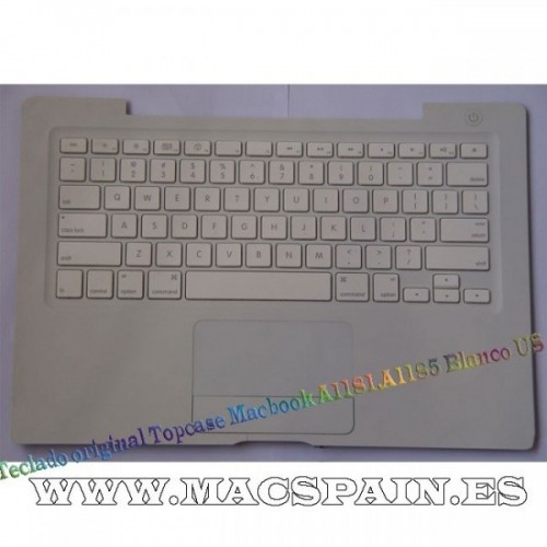 Teclado original Topcase Macbook A1181 Blanco US