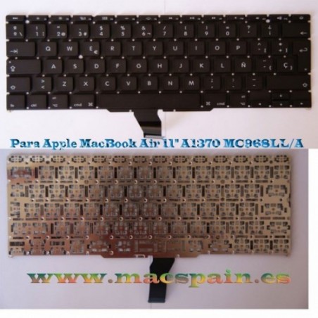 TECLADO Para Apple MacBook Air 11" A1370 MC968LL/A " envio 24H por nacex.es"