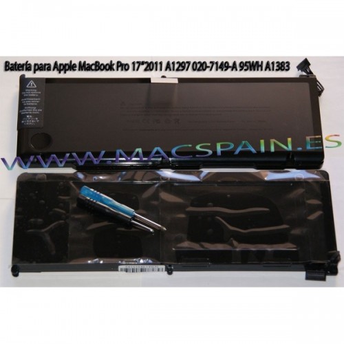 Bateria para MacBook Pro “Core i7” 2.4 de 17 “Late 2011