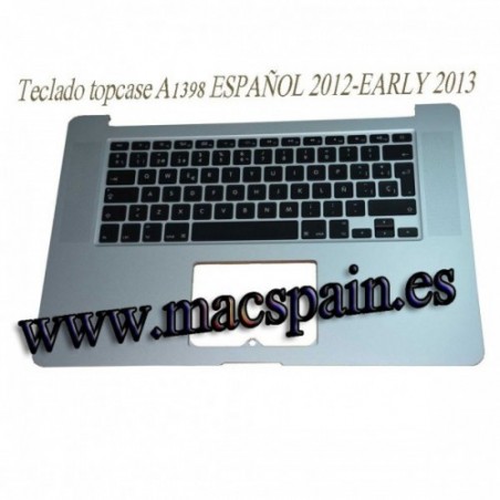 Teclado con Topcase Español MacBook Pro 15” 2.8GHz Core i7 (ME665LL/A