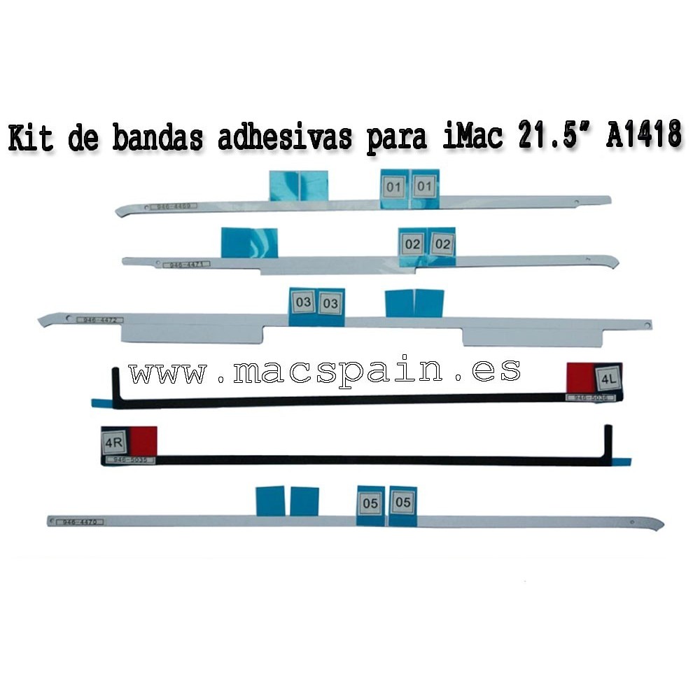 Kit de bandas adhesivas para iMac 21.5" Modelo A1418