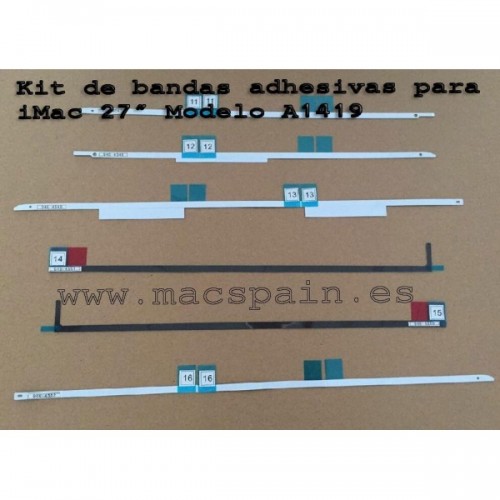 Kit de bandas adhesivas para iMac 27" Modelo A1419