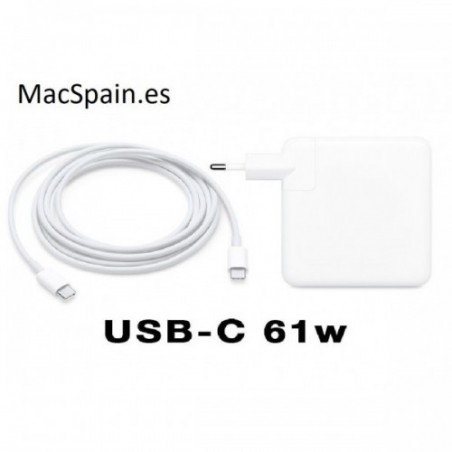 Desde España Adaptador de Corriente USB-C (61W)